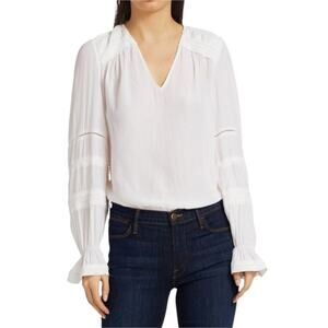 Ramy Brook Finn V Neck Blouse